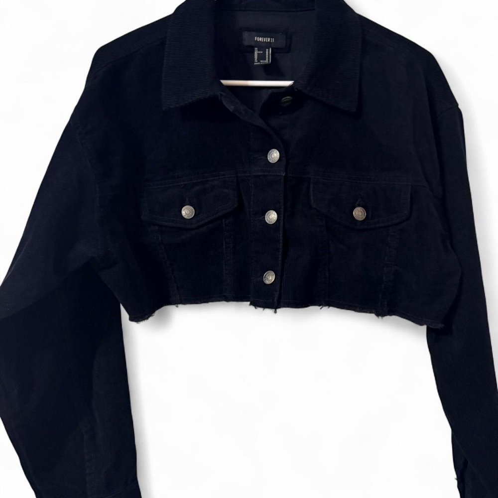 Forever 21 Black Denim Jacket